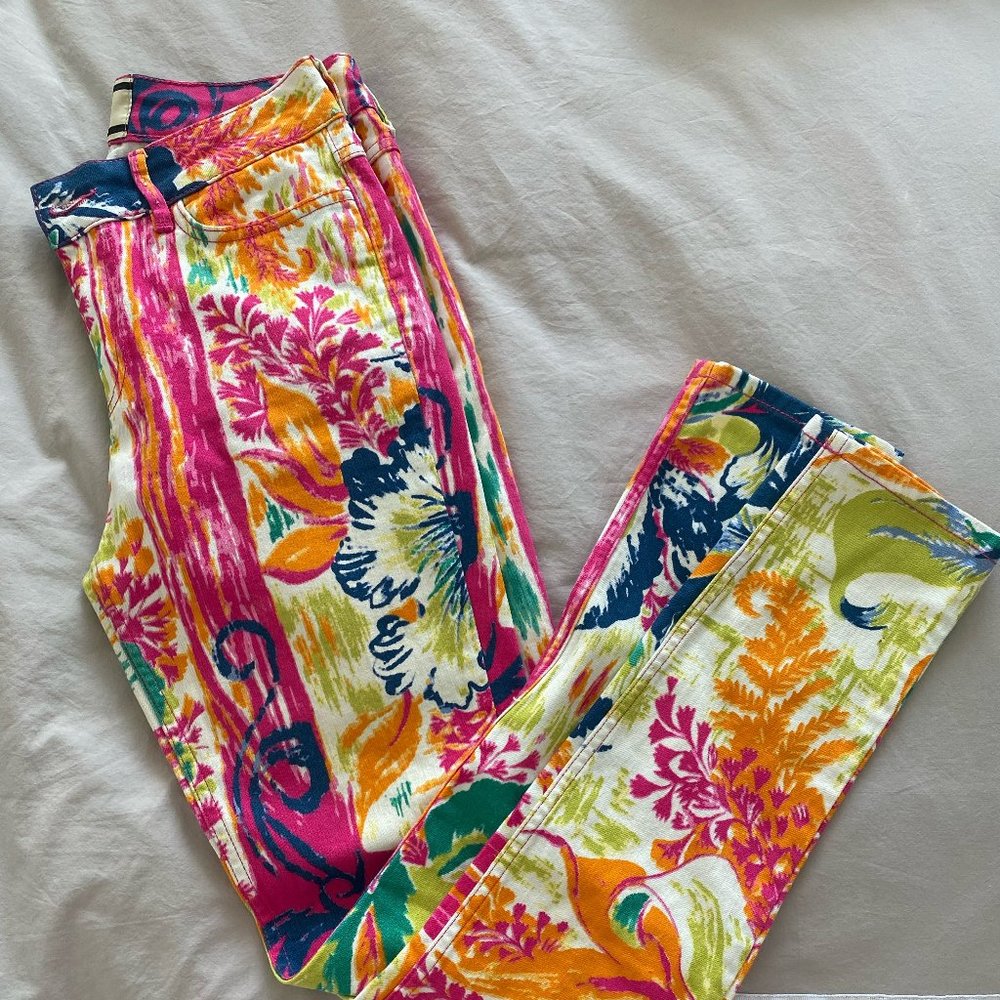 By Malene Birger - vintage pattern jeans (Rare) REDUCED PRICE